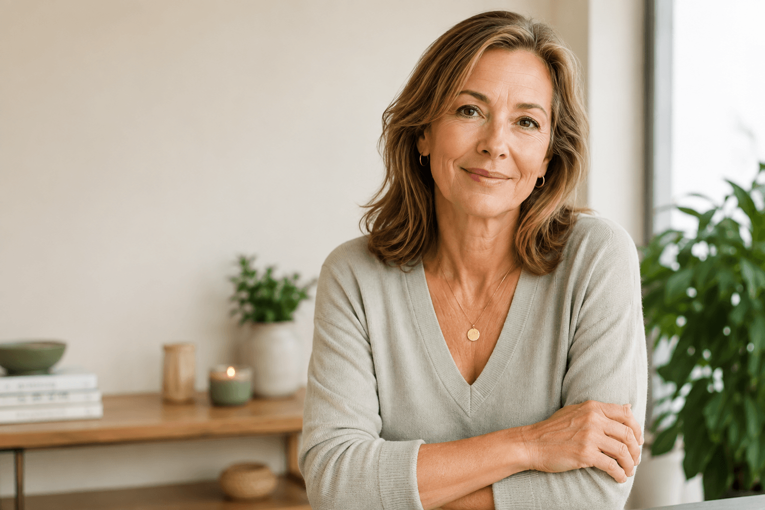 Woman receiving personalized hormone care at Fink's Functional Medicine
