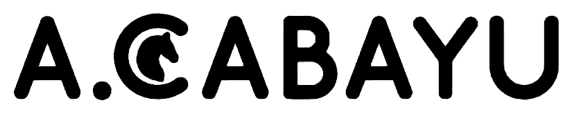Logotipo Acabayu negro