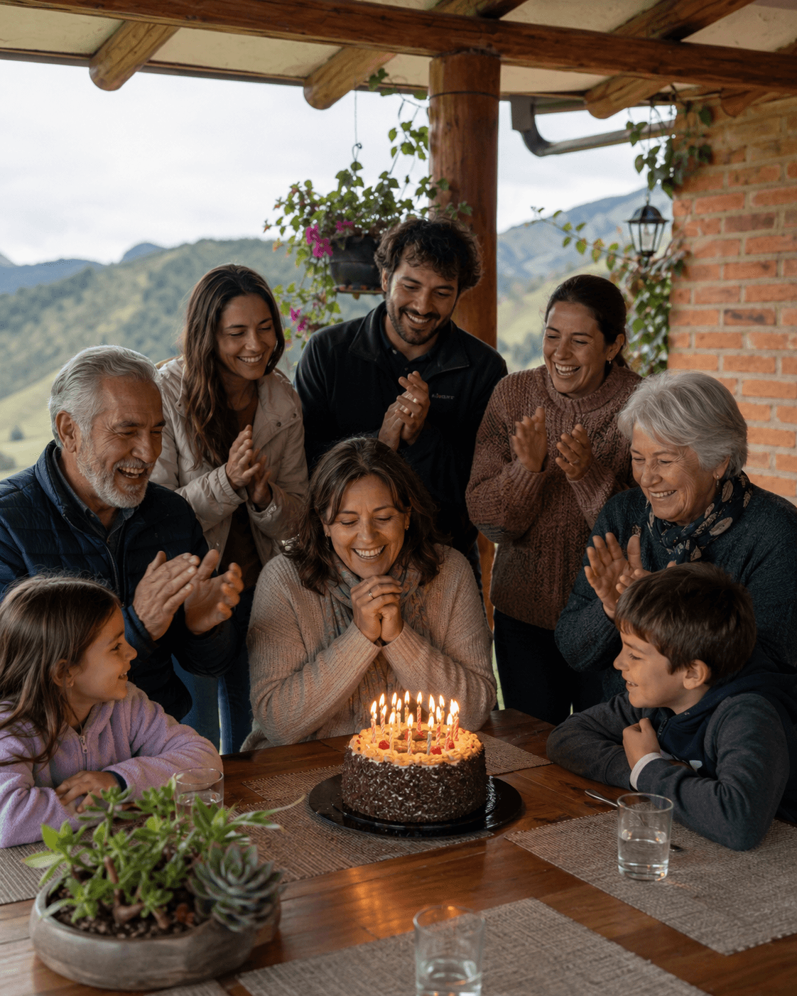Cumpleaños y aniversario en Yumba Urqu, Nono