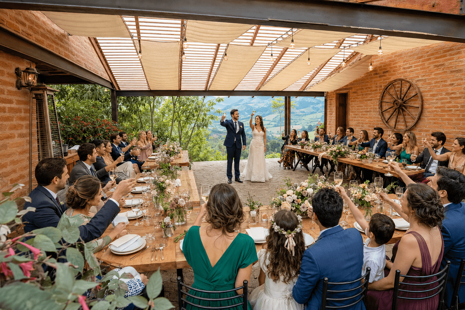 Celebración social en Yumba Urqu, Nono, cerca de Quito