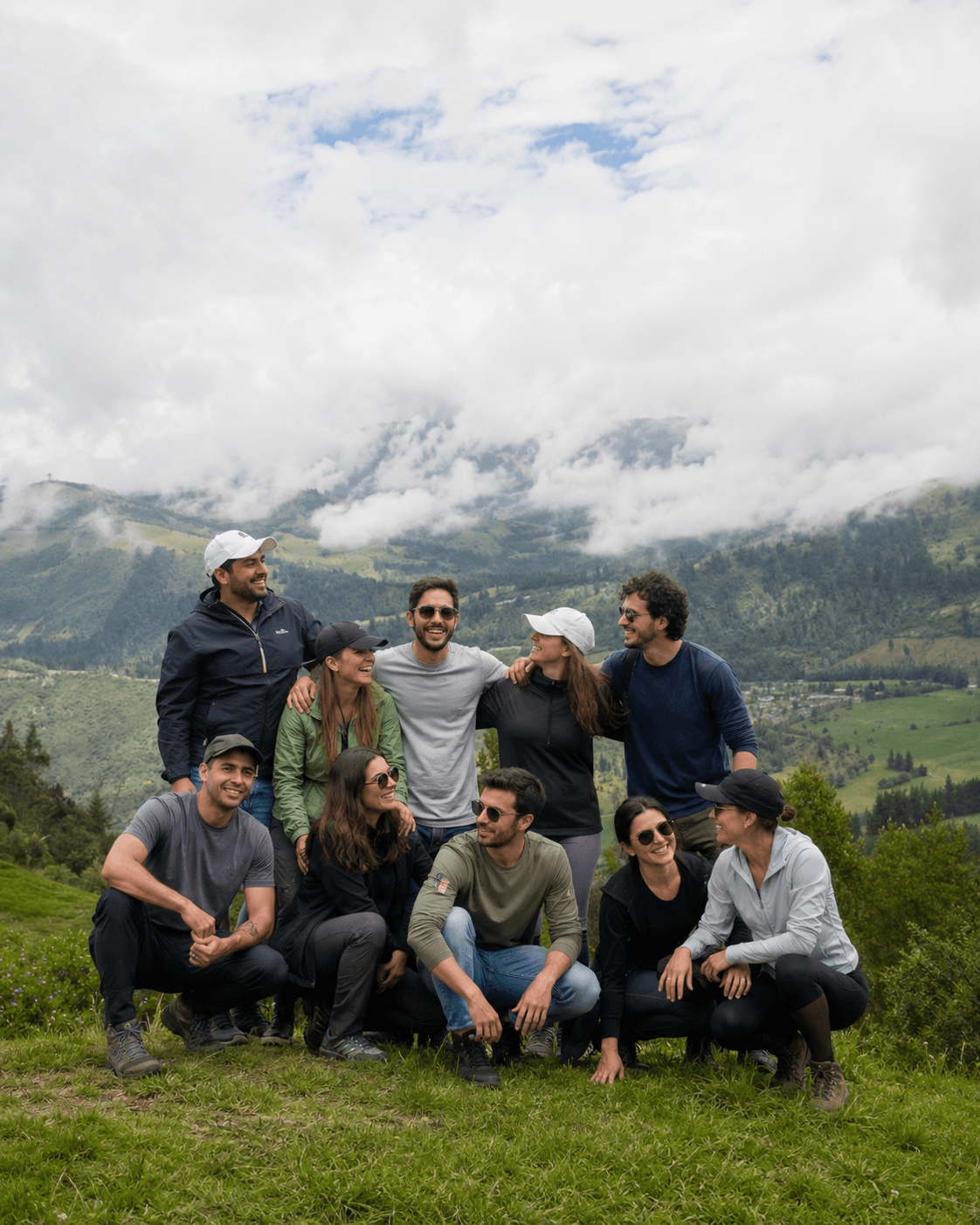 Reencuentro de amigos y familia en Yumba Urqu
