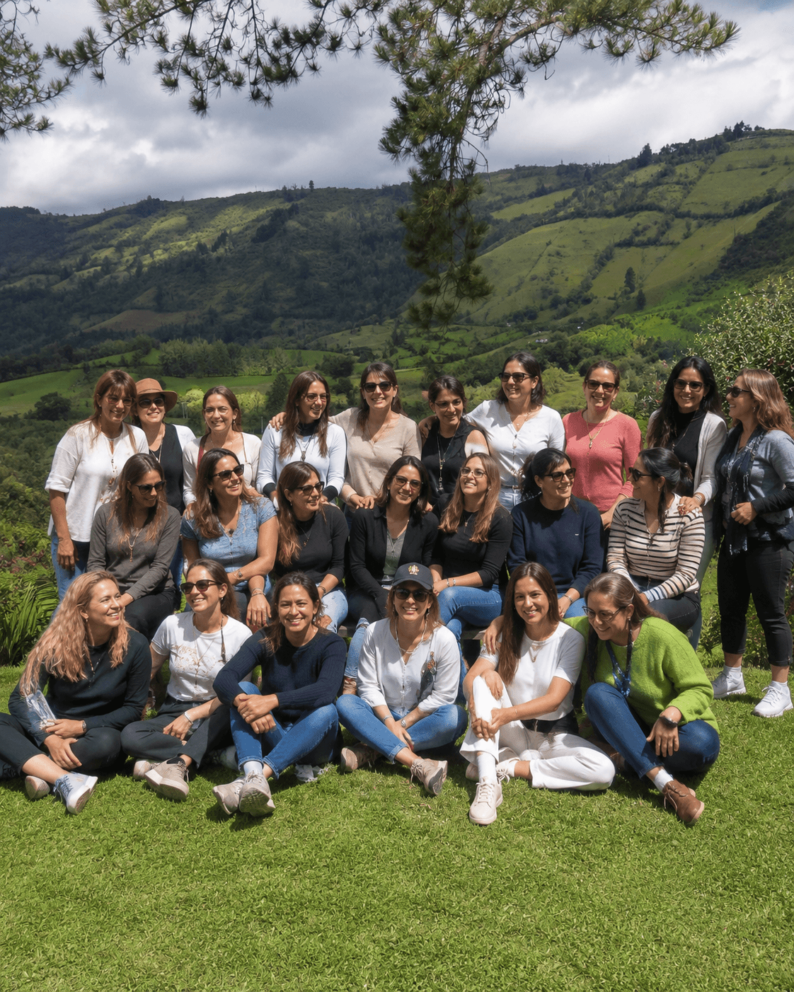 Paseo de graduados cerca de Quito