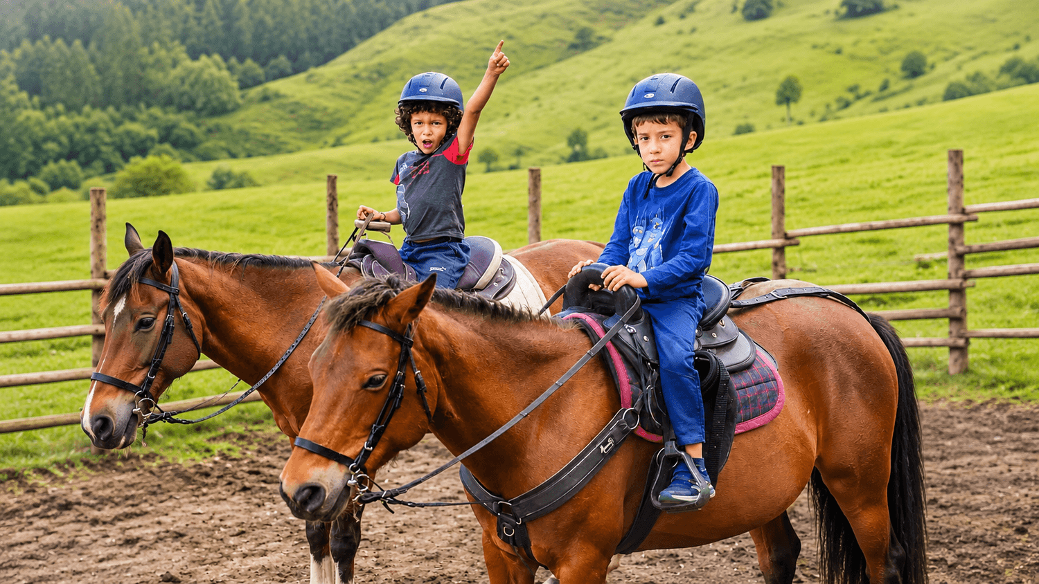 Cabalgata de Acabayu como complemento de una celebración en Yumba Urqu