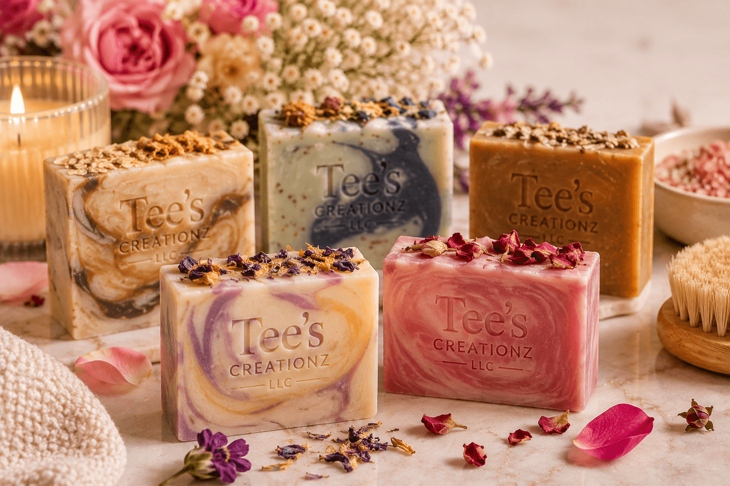 Tee's Creationz seasonal soaps