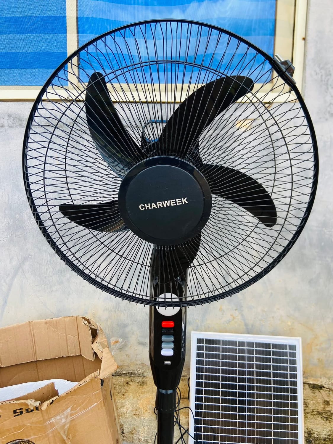Fan installed at home