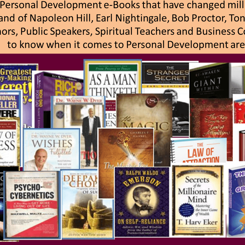 Collection of 32 Personal Development e-Books