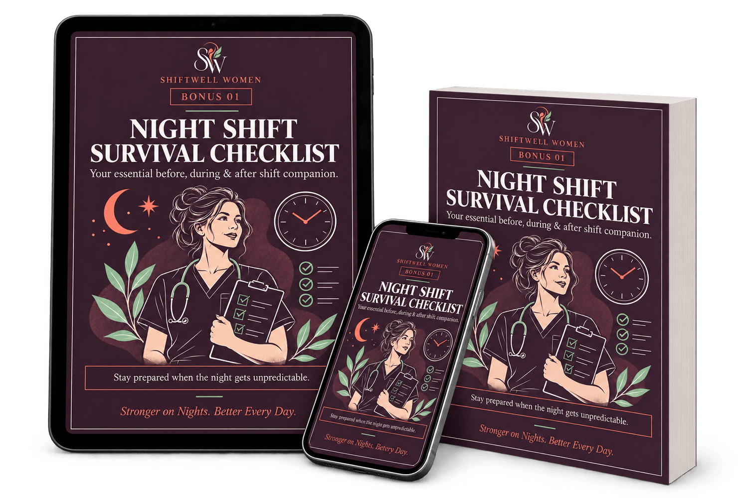Night Shift Survival Checklist digital bonus