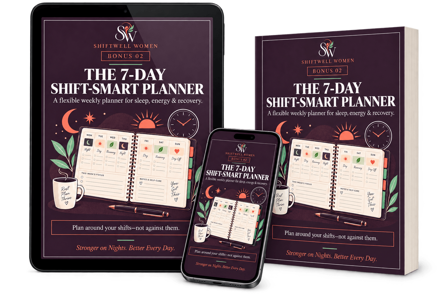 The 7-Day Shift-Smart Planner digital bonus
