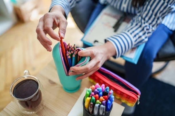 mindfulness colouring relaxation