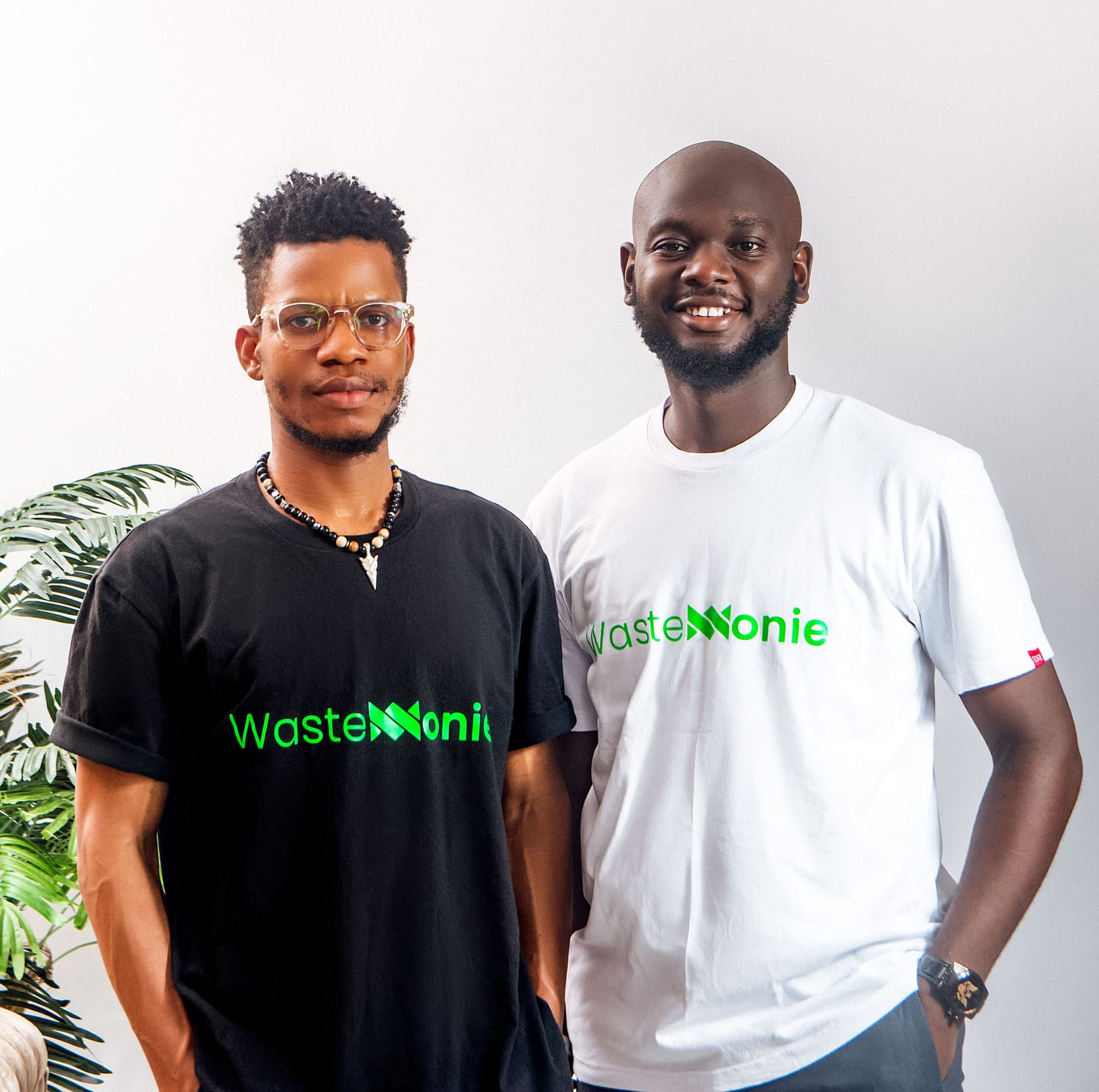 Two WasteMonie team members