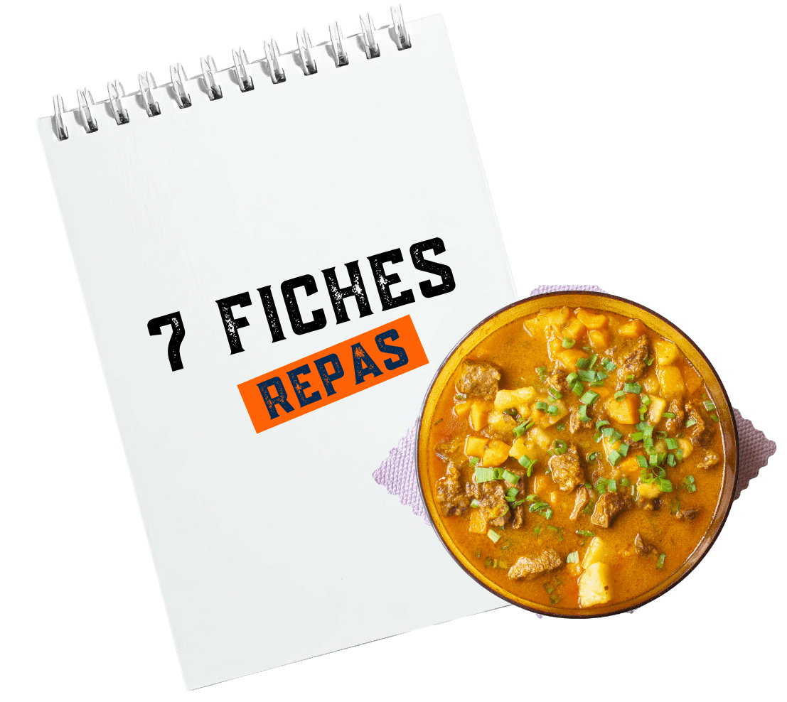 Les 7 fiches repas de Graisse Anatomy