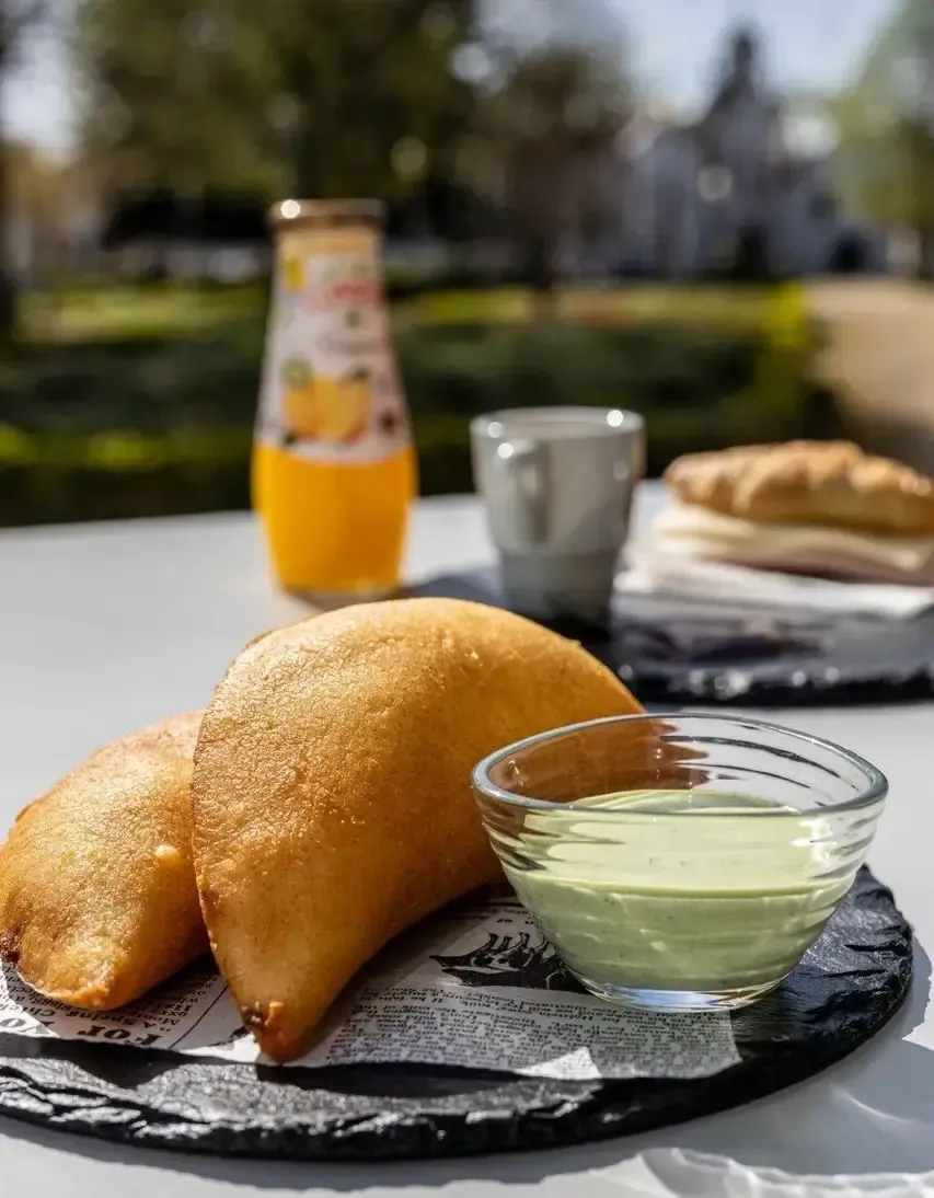 Empanadas venezuelanas do Macaca Café