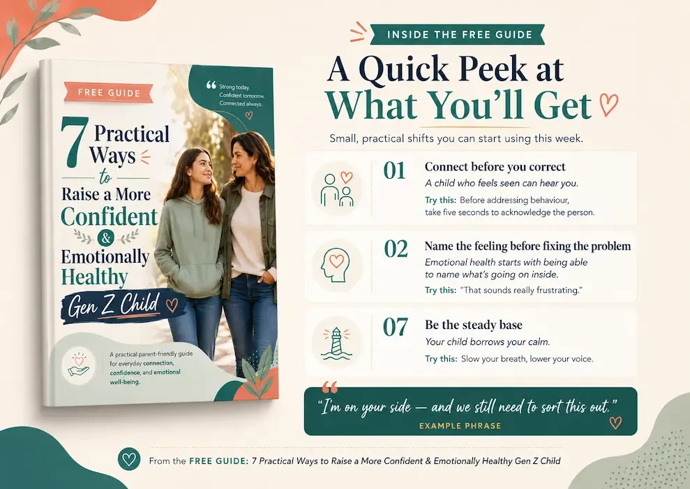 A glimpse inside the free ParentWise parenting guide