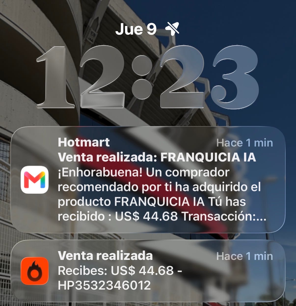 Primera venta de Agus