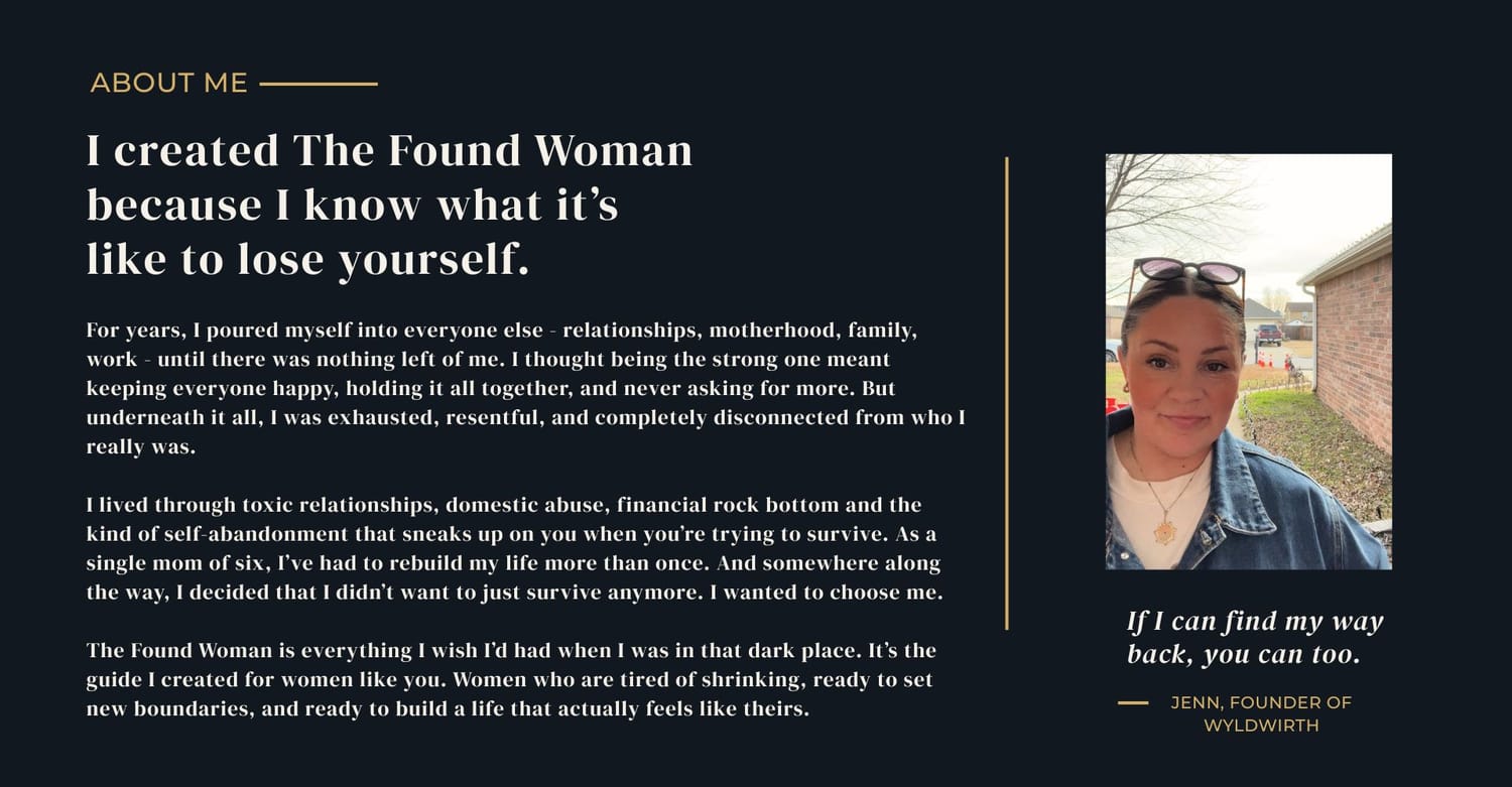 About Jenn, founder of WyldWirth