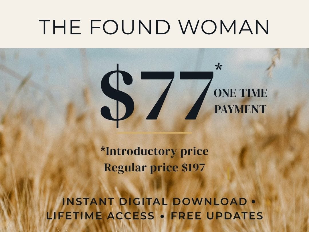 The Found Woman introductory price
