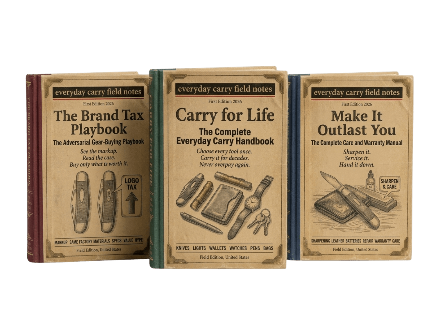 The three book set