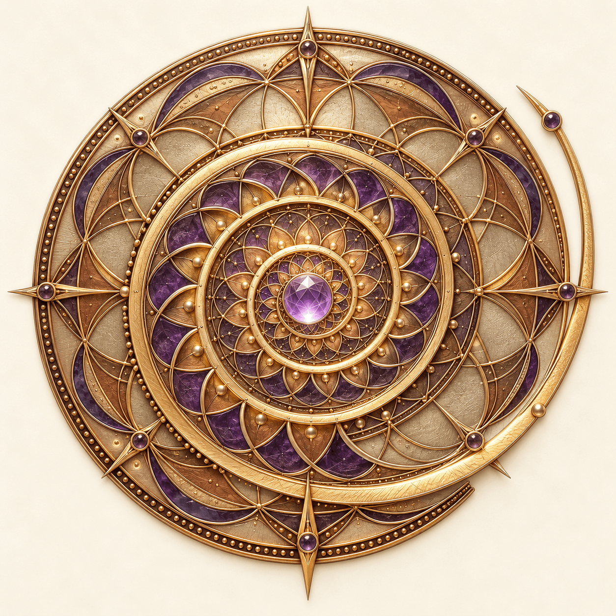 The Listening Spiral symbol from Sacred Geometry: Old Signs, New Symbols