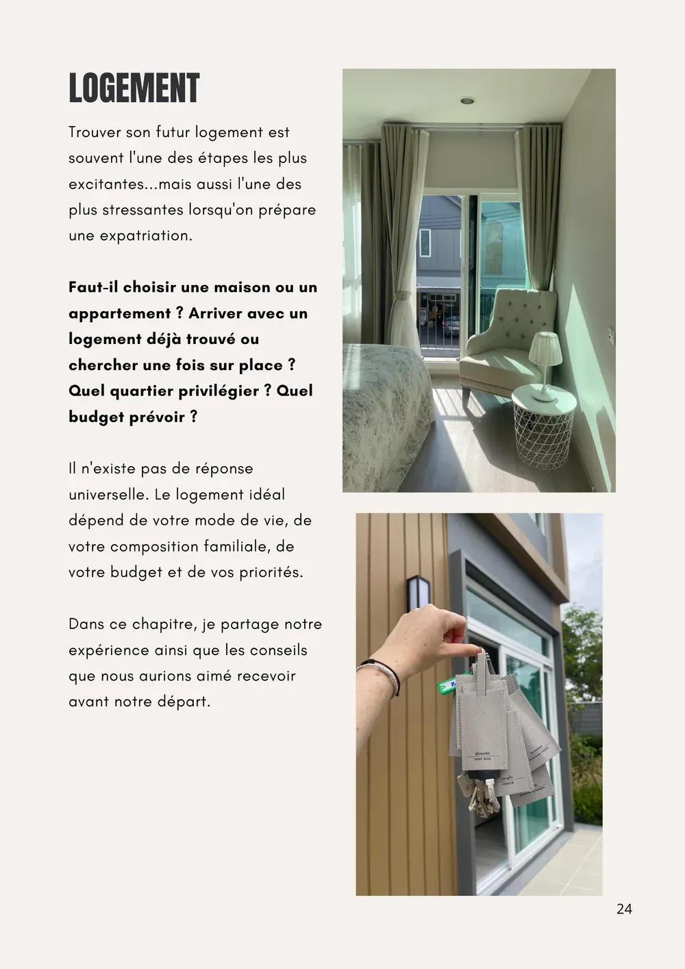Guide logement en Thaïlande