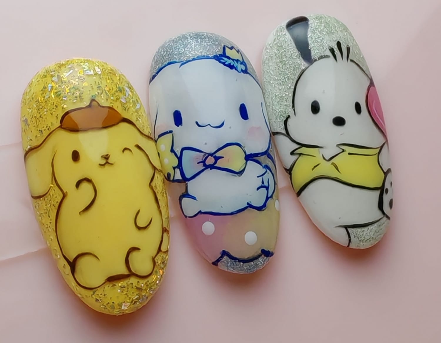finished cartoon nail icon