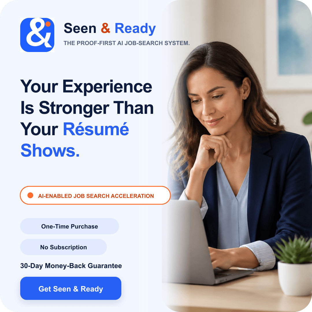 Seen & Ready Square social graphic affiliate banner