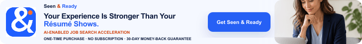 Seen & Ready Leaderboard affiliate banner