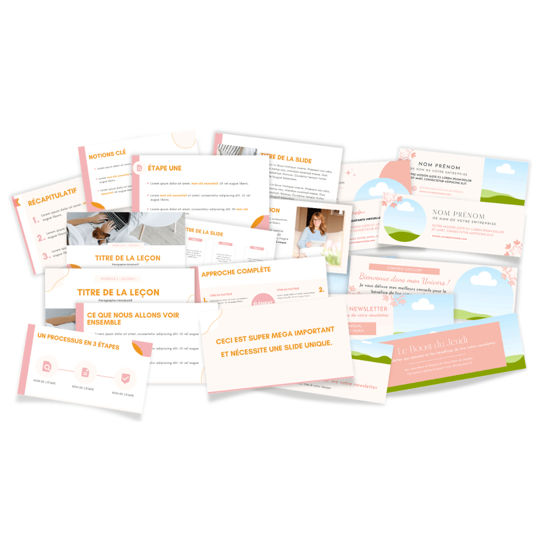 Avoir une image pro et harmonisée