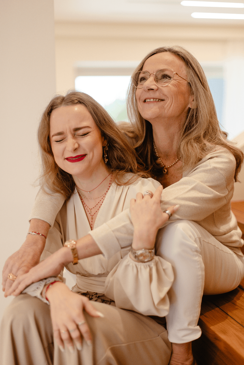 Armelle et Eugénie, duo mère-fille