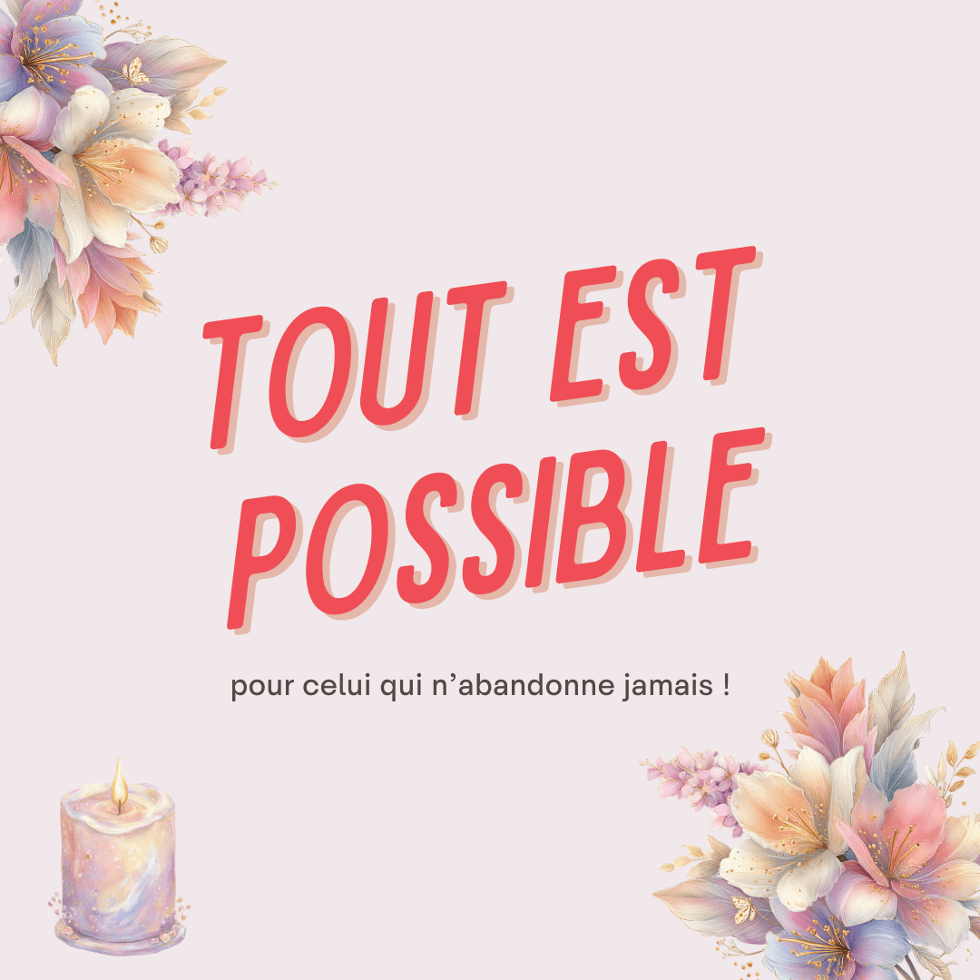 Tout est possible après le kit