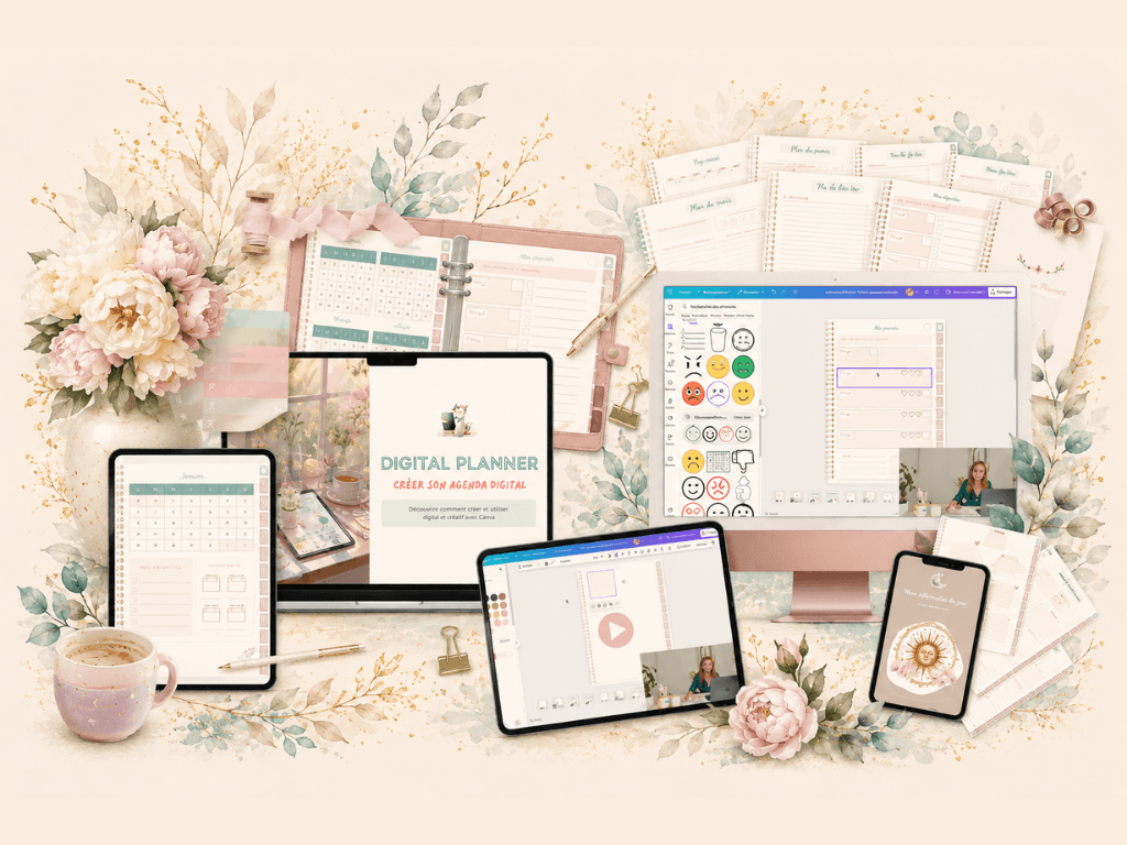 Créer un Agenda Digital Planner