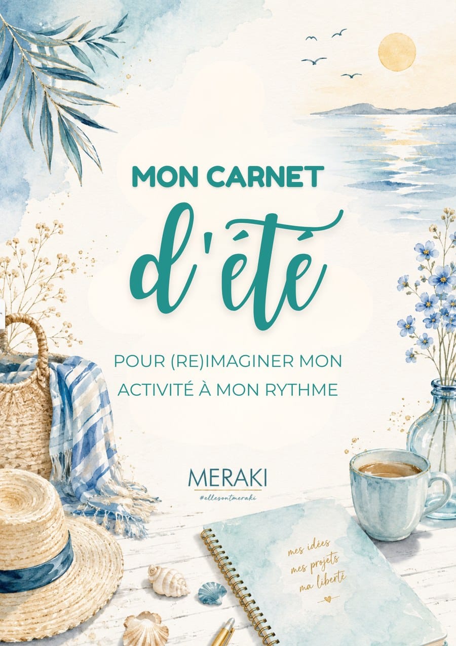 Couverture du Carnet d’été pour (ré)imaginer votre activité