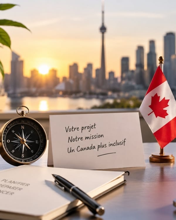 Votre projet, notre mission : un Canada plus inclusif.