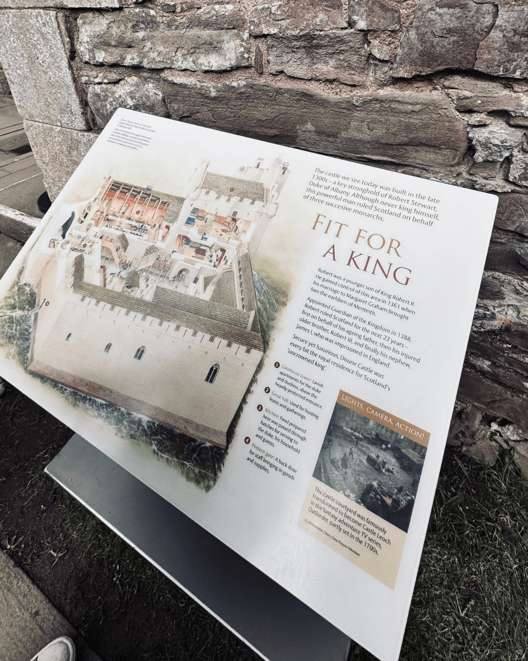 Doune Castle: la historia real de Castle Leoch en Outlander