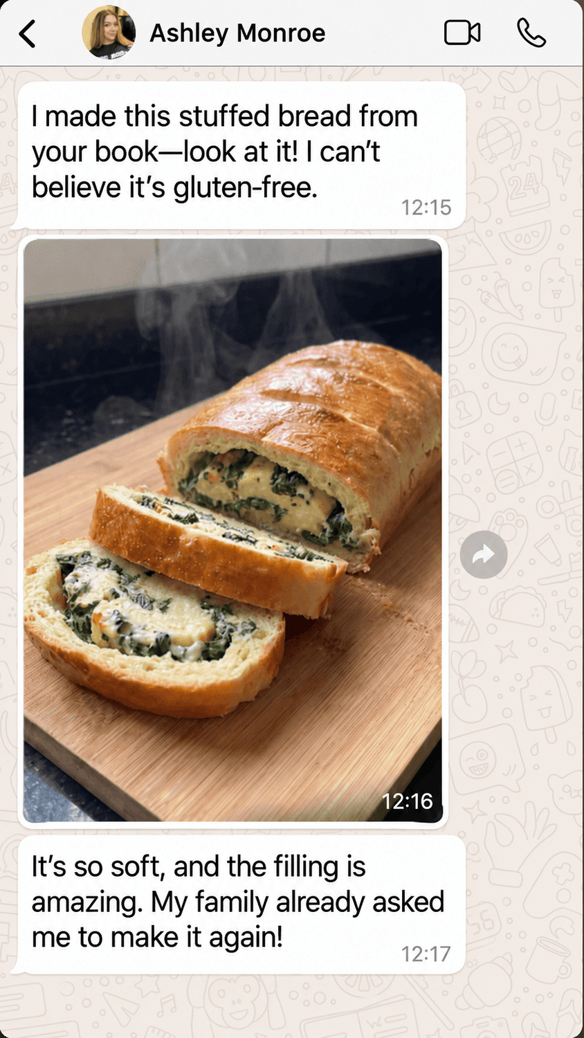 Bread Again customer testimonial