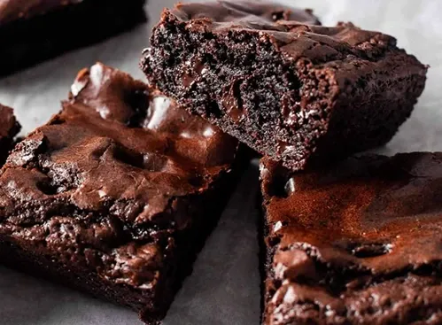 Fudgy chocolate brownie