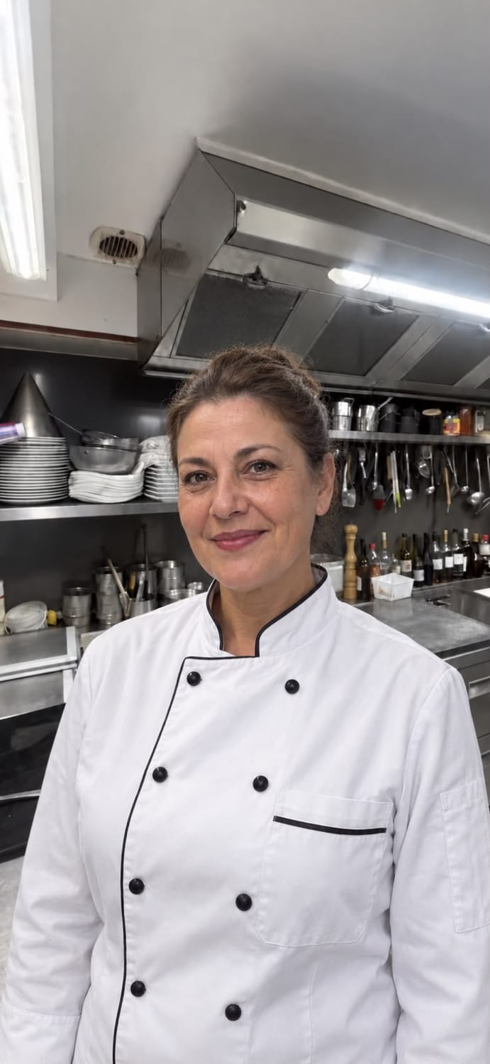 Marie Laurent, professional baker in France