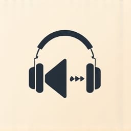headphones speech icon