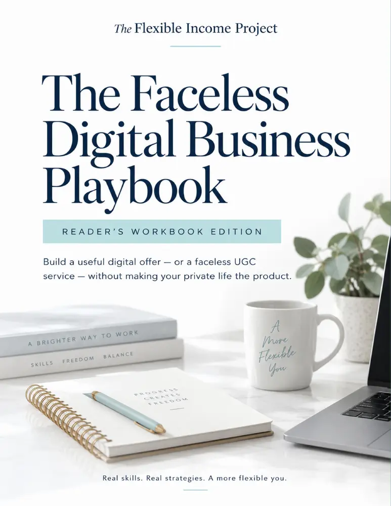 The Faceless Digital Business Playbook, Reader’s Workbook Edition cover