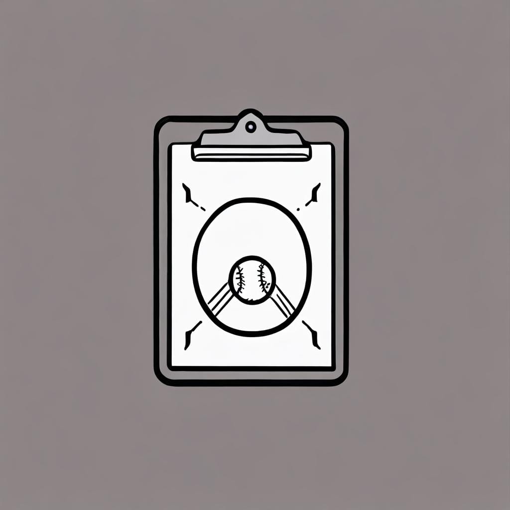 baseball clipboard