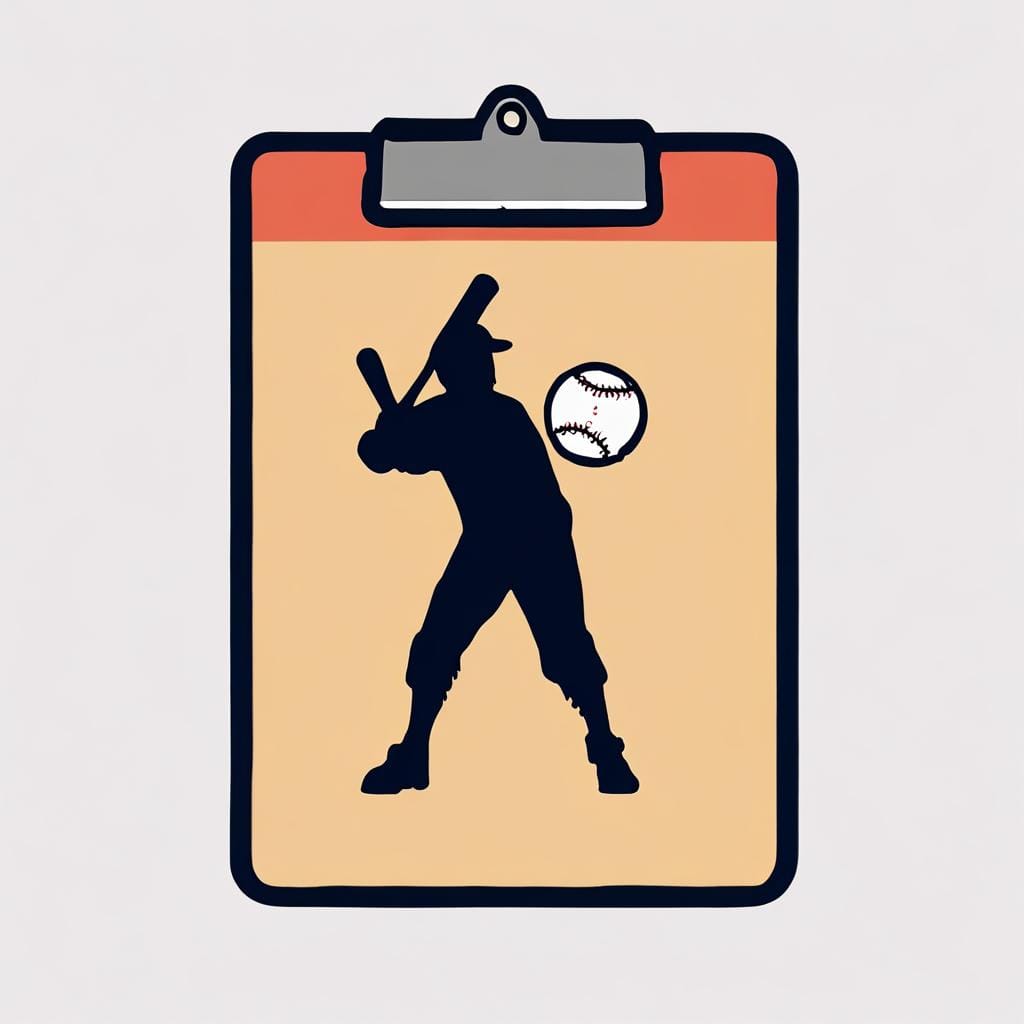 baseball clipboard tryout