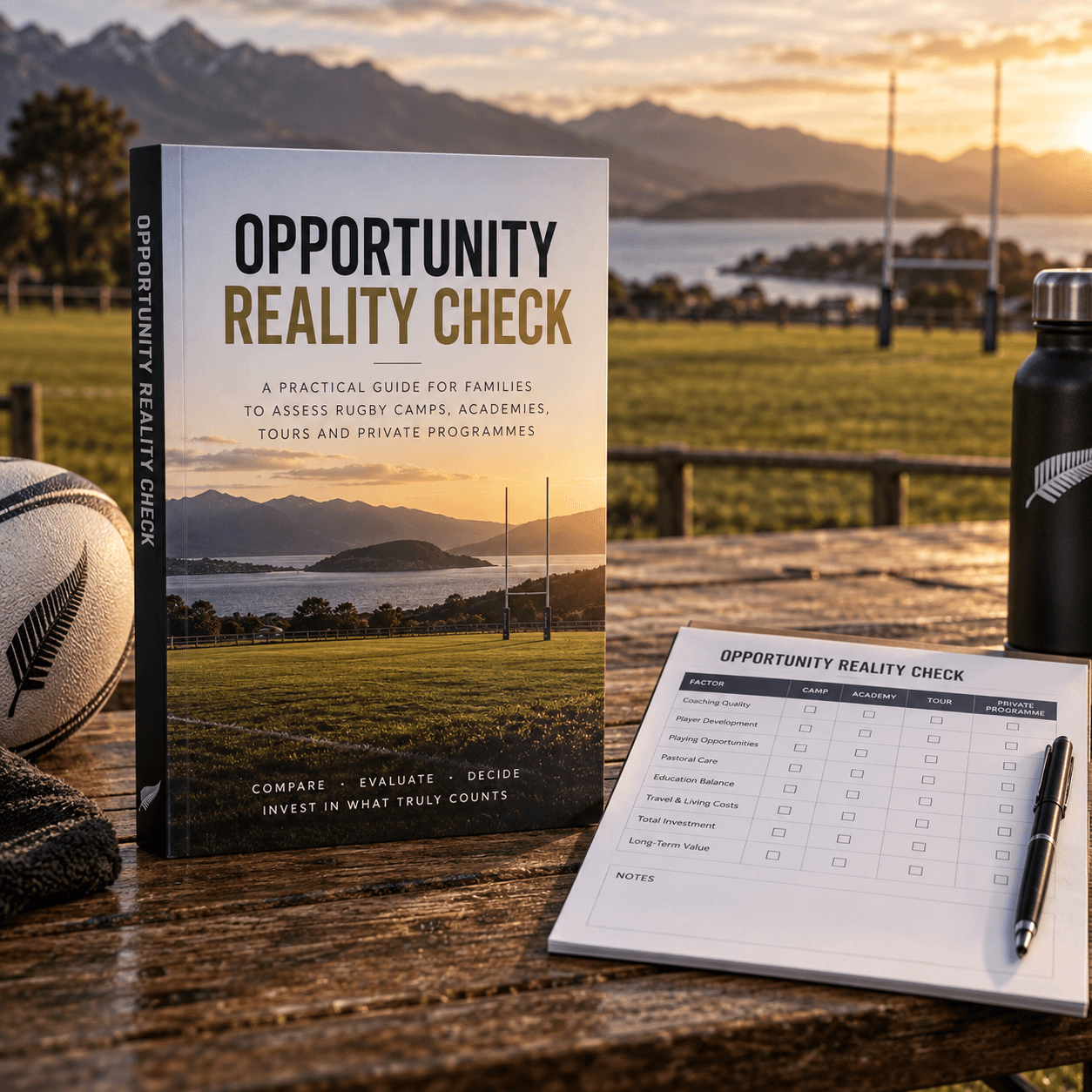 rugby training clipboard