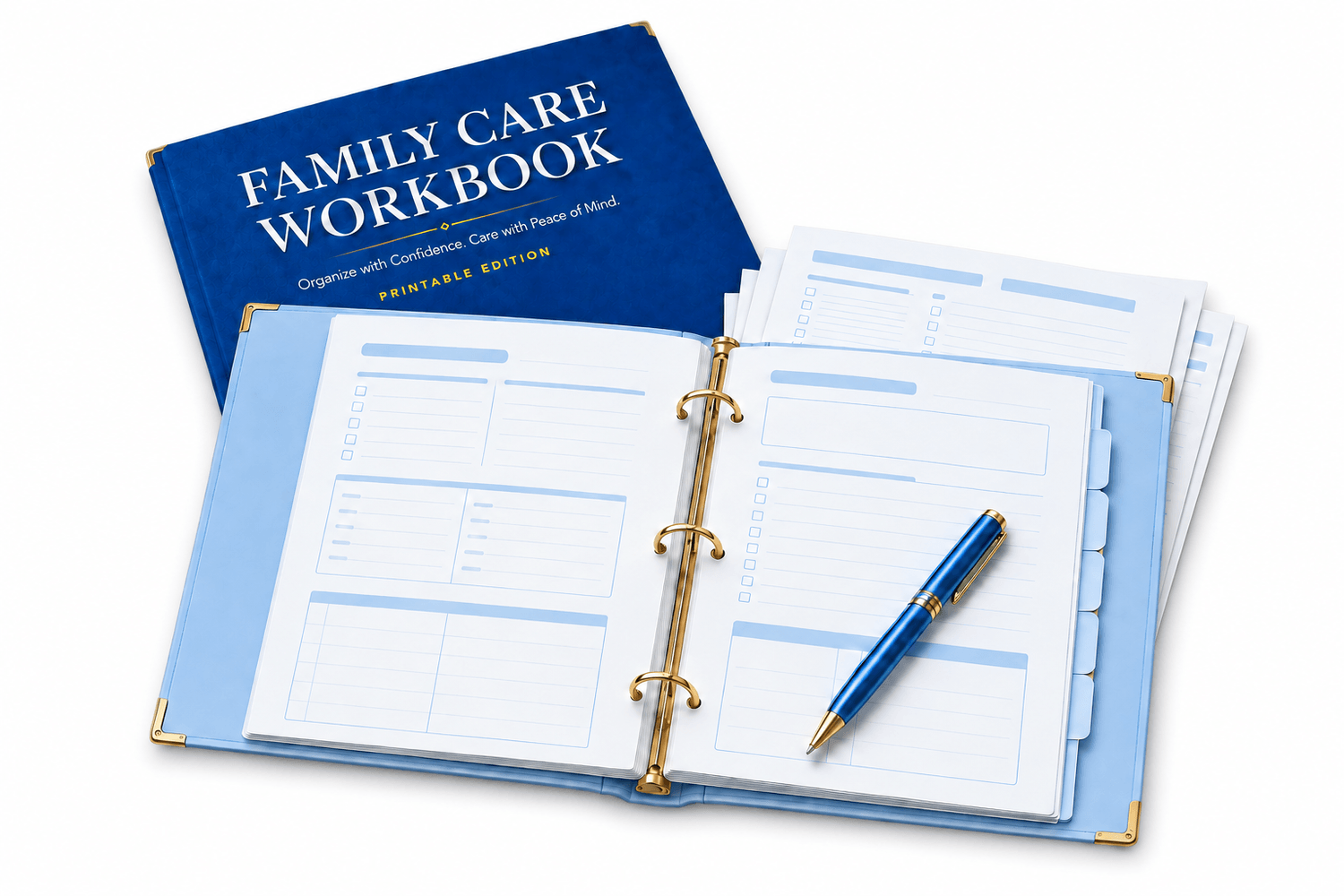 Family Care Workbook Printable Edition