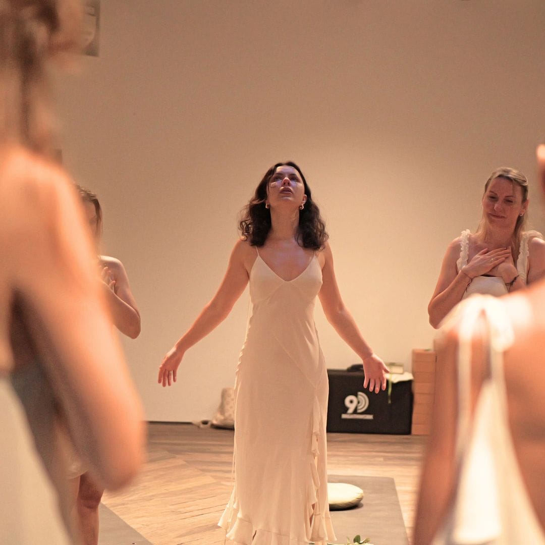 Women experiencing She Rises retreat