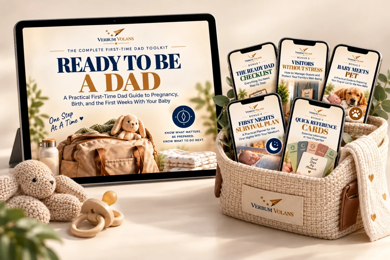 Ready to Be a Dad digital guide and bonus resources