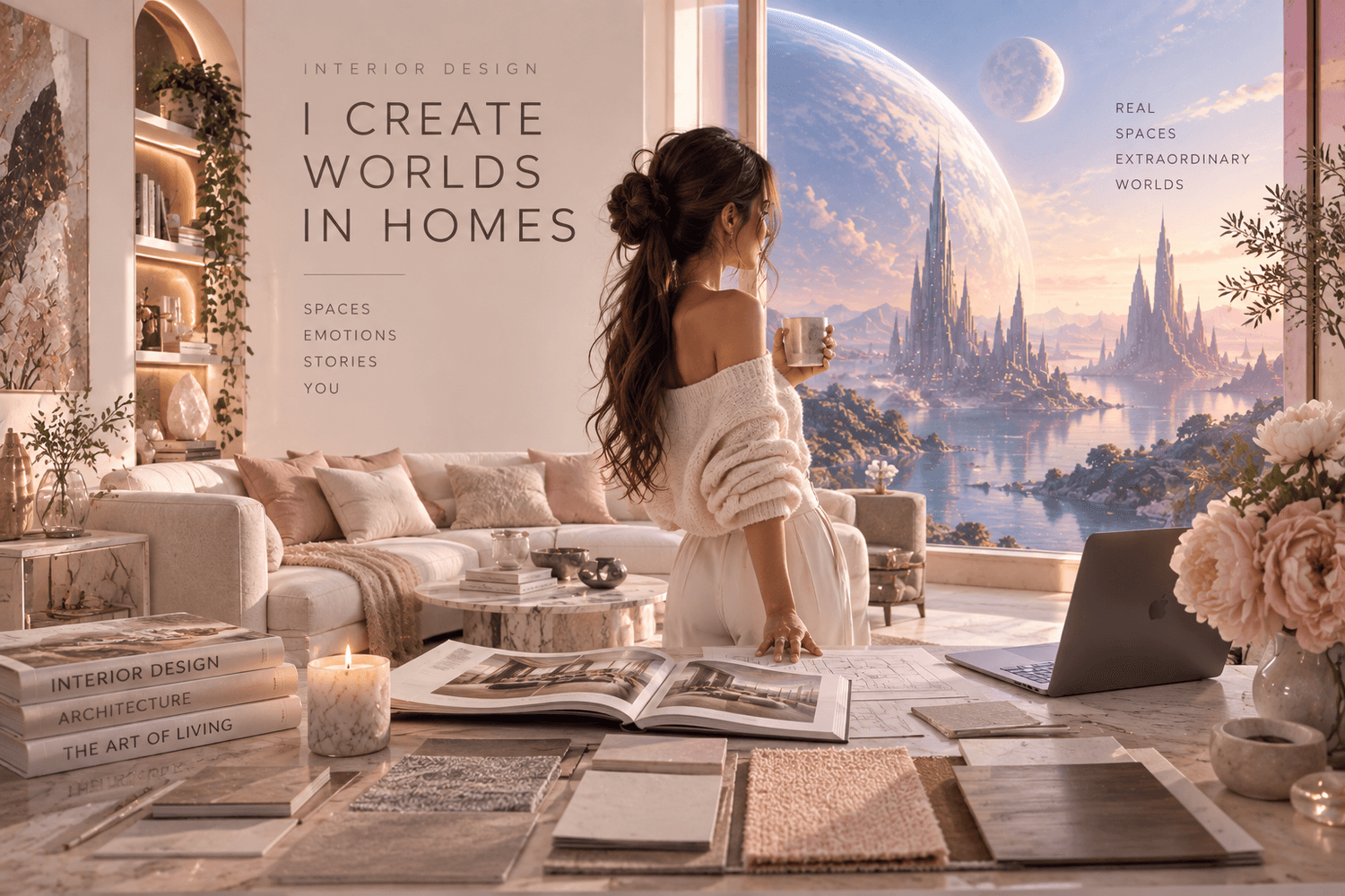 Interior Worlds by Mariia