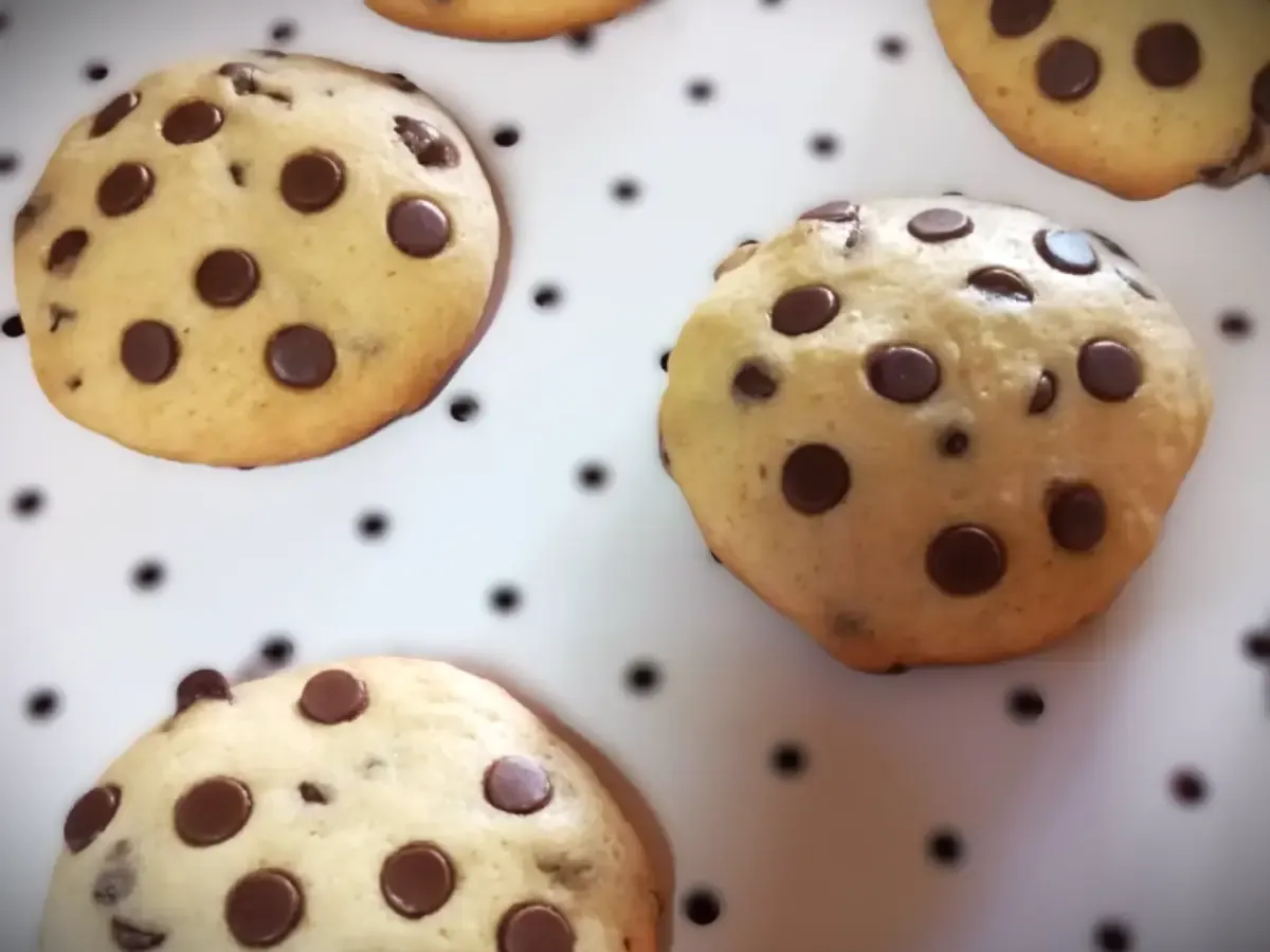cookies con chispas de chocolate