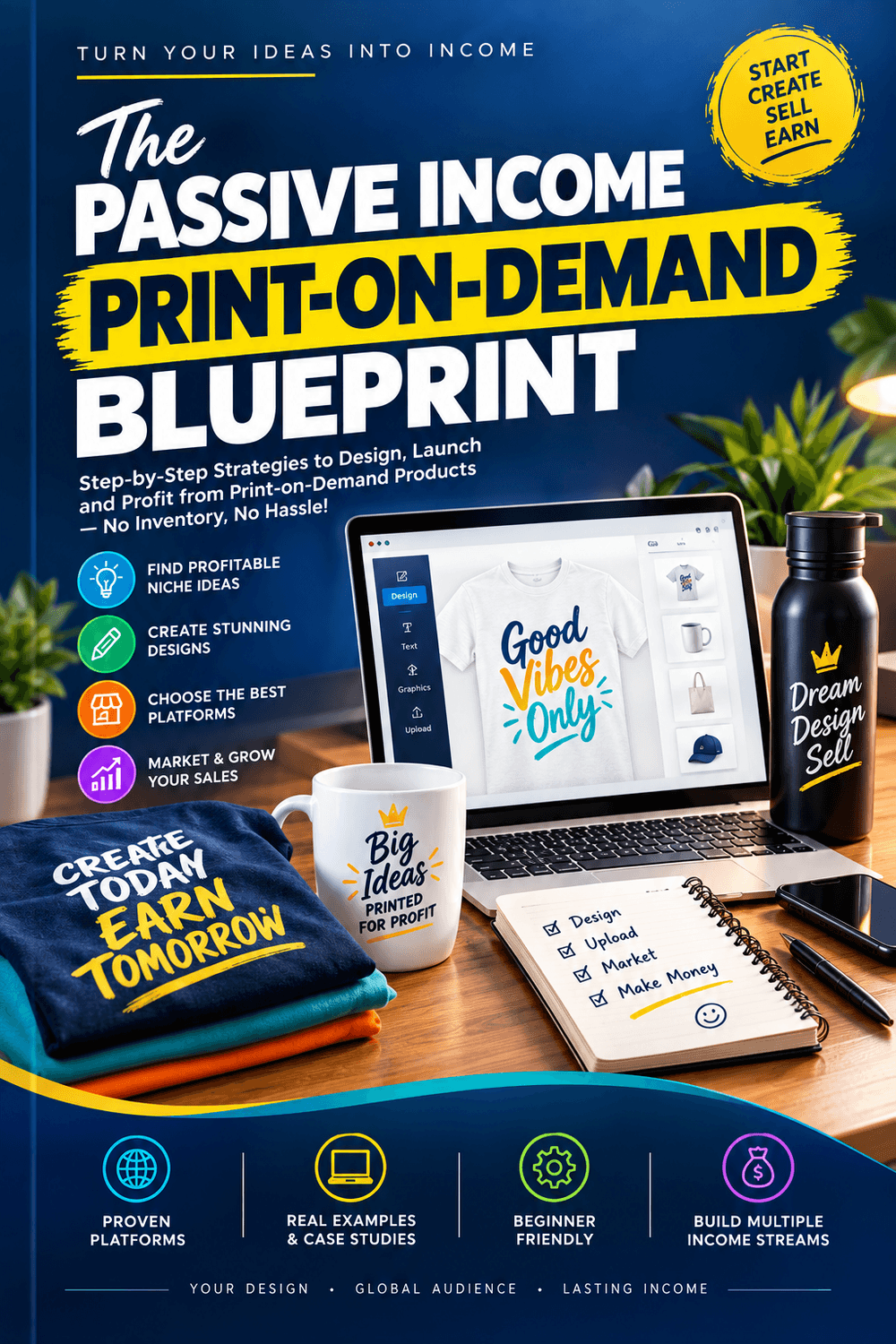The Passive Income Print-on-Demand Blueprint
