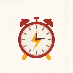 lightning clock