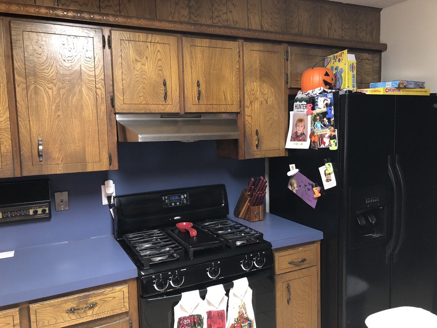 Kitchen before