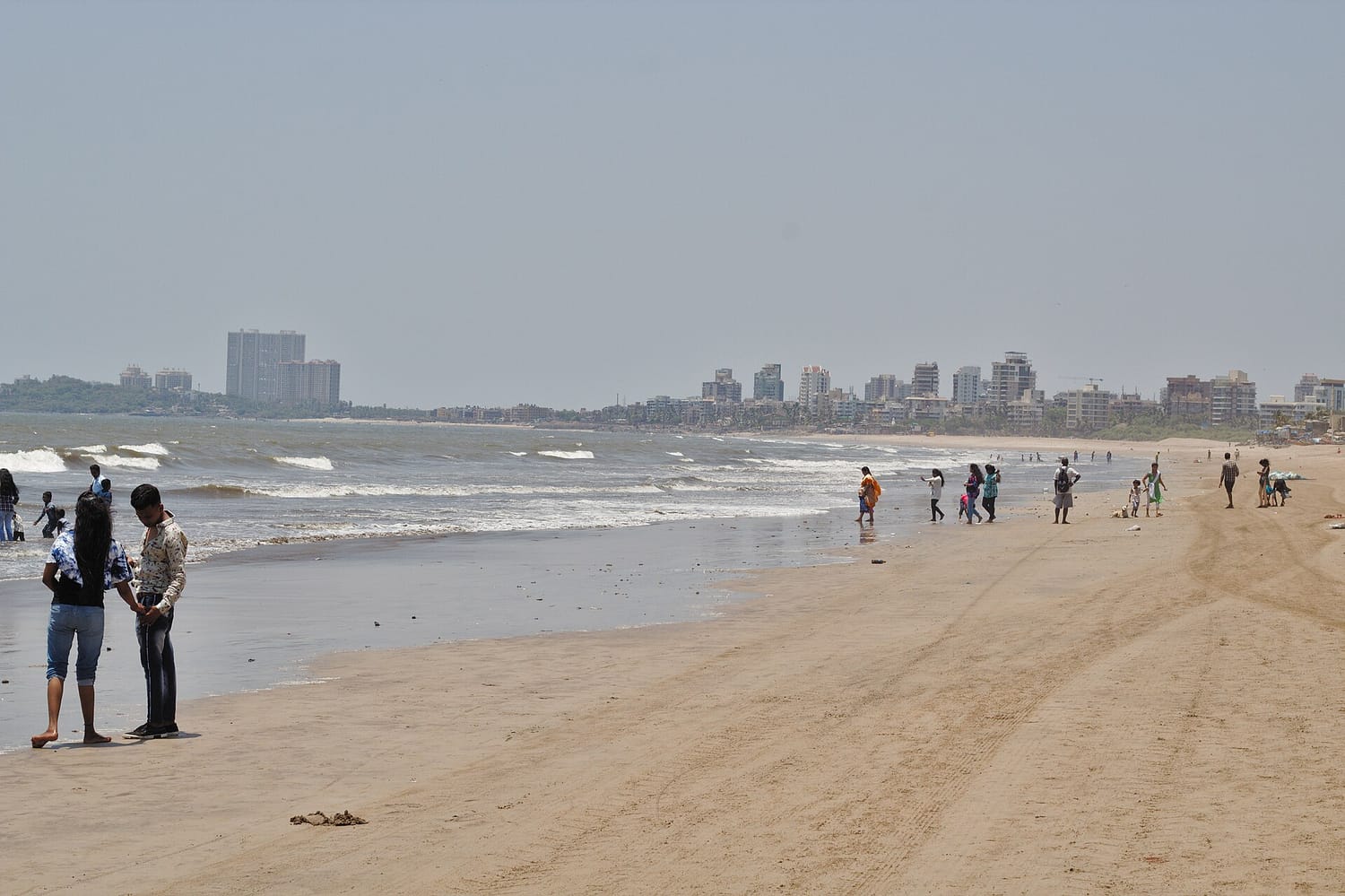 Juhu Beach Coastal Sunset Mumbai